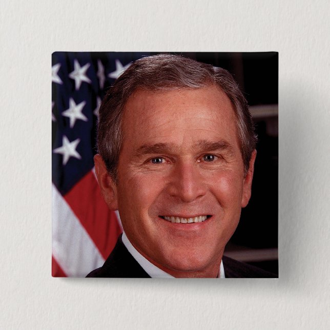 George W Bush Knapp (Framsida)