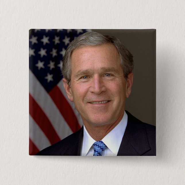 George W Bush Knapp (Framsida)