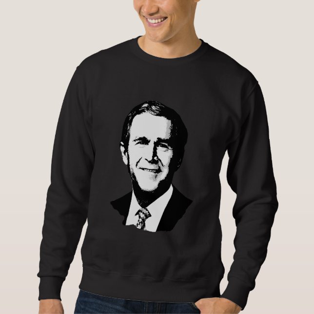 George W. Bush Långärmad Tröja (Framsida)