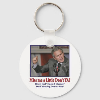 George W Bush missar mig lite Nyckelring