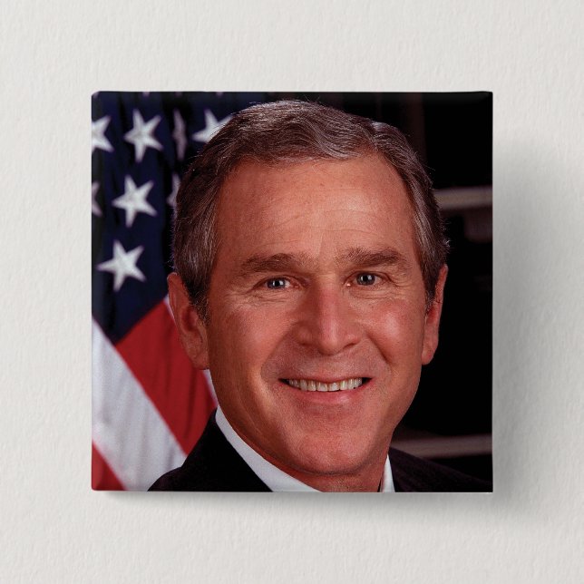 George W Bush Pinback-knapp Knapp (Framsida)