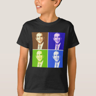 George W Bush Pop Art T Shirt