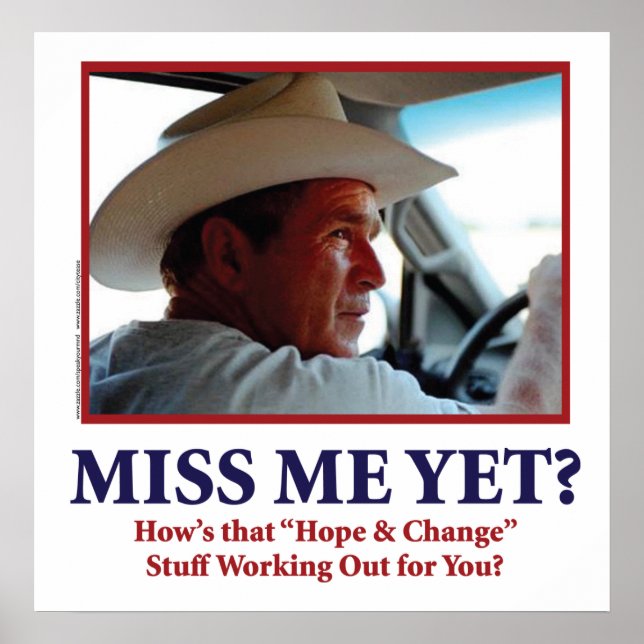 George W. Bush Poster (Framsidan)