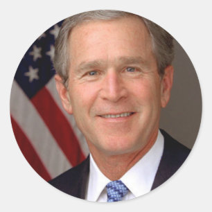 George W. Bush Runt Klistermärke