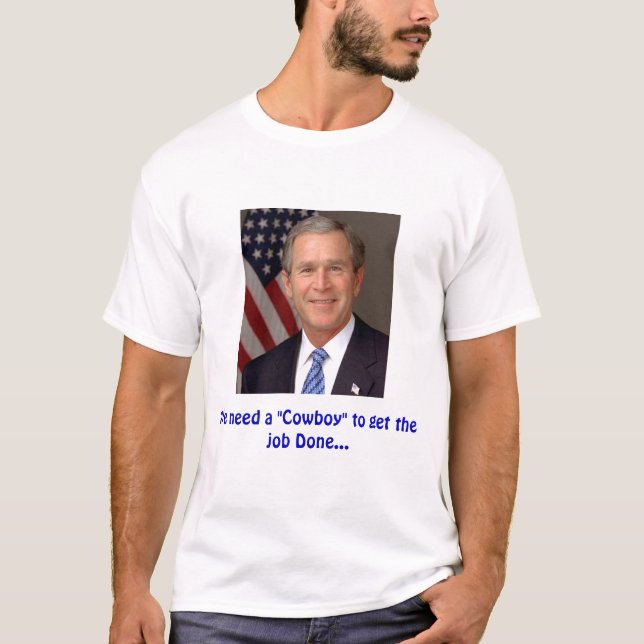 George W. Bush Tee Shirt (Framsida)