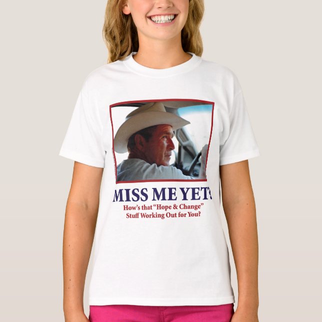 George W. Bush Tee Shirt (Framsida)