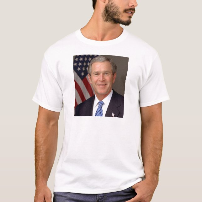 George W. Bush Tee Shirt (Framsida)