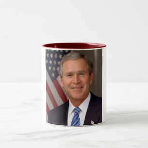 George W. Bush Två-Tonad Mugg
