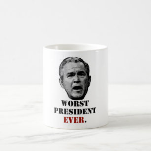 George W. Bush: Värst president någonsin Kaffemugg