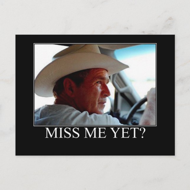 George W. Bush Vykort (Framsida)
