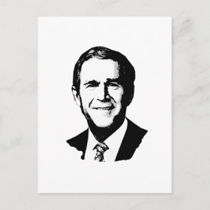 George W. Bush Vykort