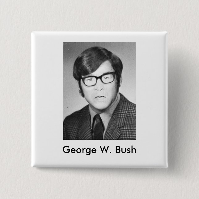 George W. Bush Yearbookfoto Knapp (Framsida)