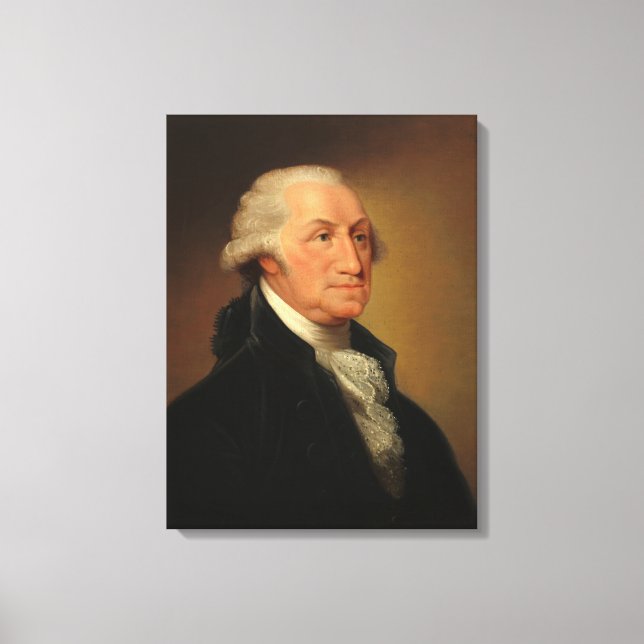George Washington, 1796 av Edward Savage Canvastryck (Framsida)