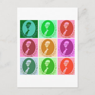 George Washington Abstrakt Vykort