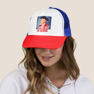 George Washington Americana Trucker Hat Keps