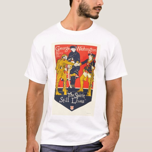 George Washington "andestillebenen ", T Shirt (Framsida)