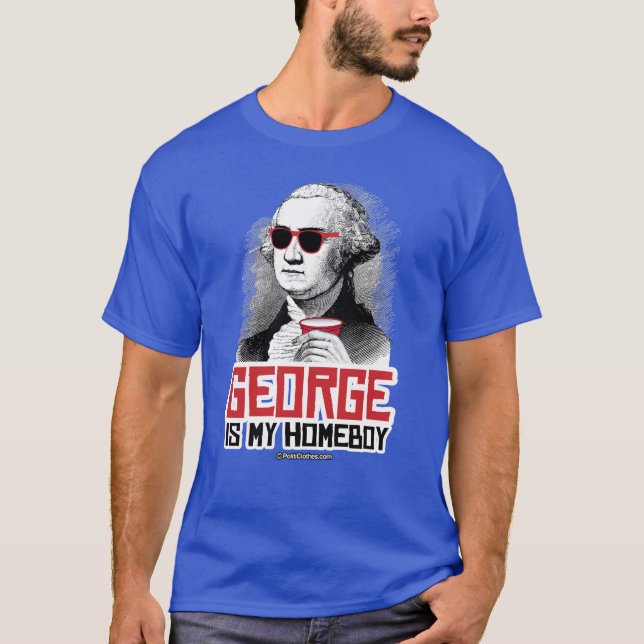 George Washington är min hempojke T Shirt (Framsida)