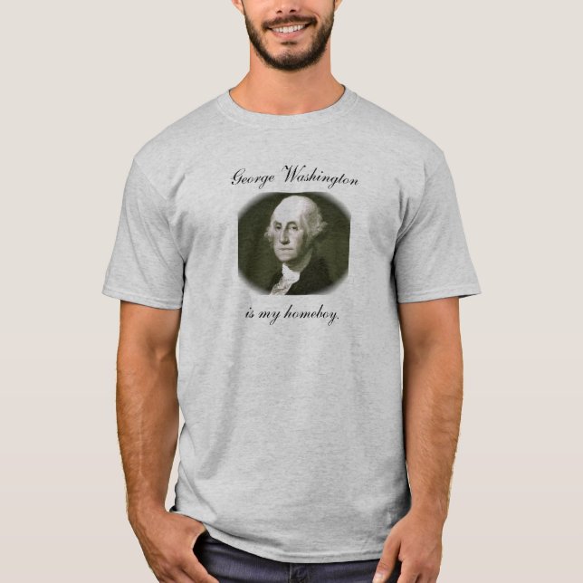 George Washington är min homeboy. Tröja (Framsida)