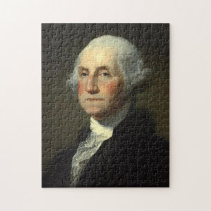 George Washington av Gilbert Stuart - Circa 1800 Pussel