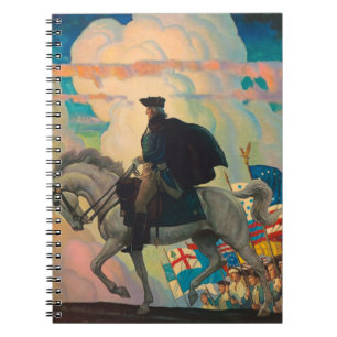George Washington av Newell Convers Wyeth Anteckningsbok
