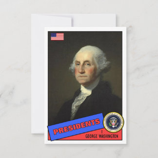 George Washington Baseball Card