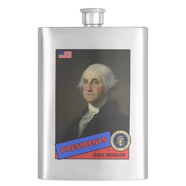 George Washington Basebollkort Fickplunta (Framsidan)