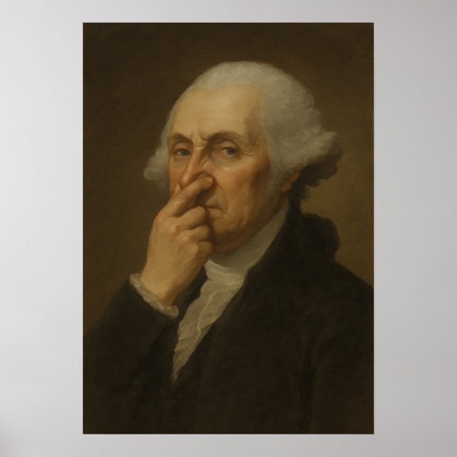 George Washington Bathroom Poster (Framsidan)
