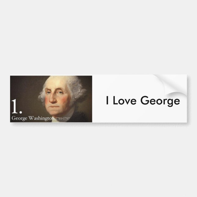George Washington Bildekal (Framsidan)