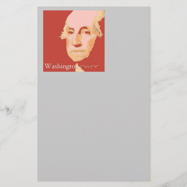 George Washington Brevpapper (Framsida)