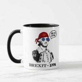George Washington Brexit 1776 EU Flag Sunglasses Mugg