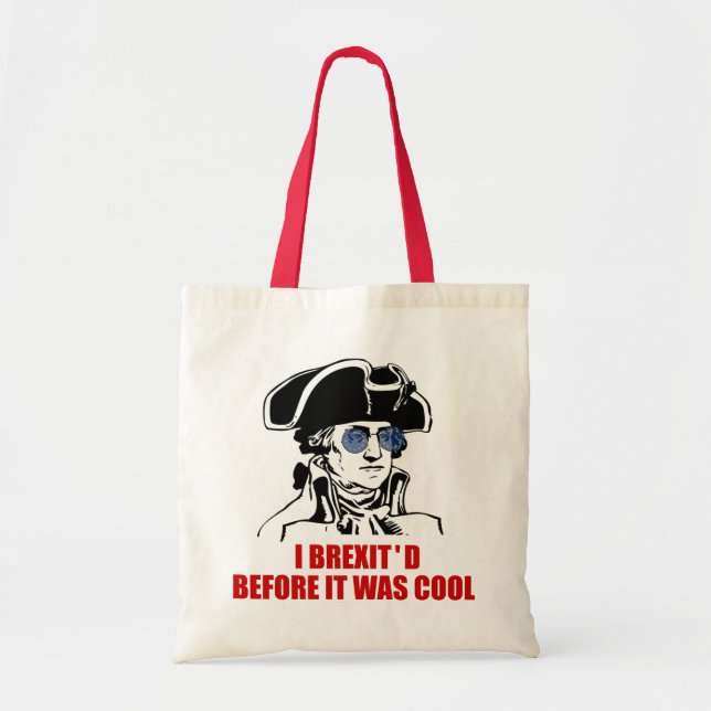 George Washington Brexit 1776 EU-Flagga Tygkasse (Framsidan)