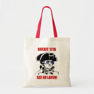 George Washington Brexit 1776 EU-Flagga Tygkasse
