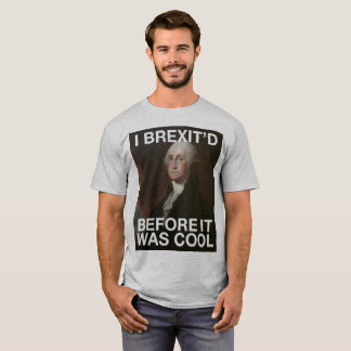 George Washington Brexit'd, för det var kallt T-shirt