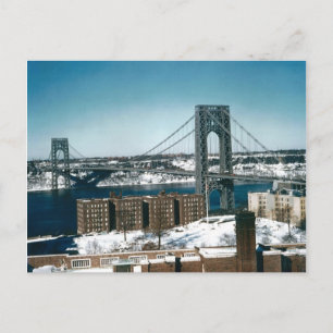 George Washington Bridge, New York City Vykort