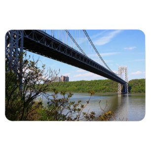 George Washington Bridge New York New jersey Magnet