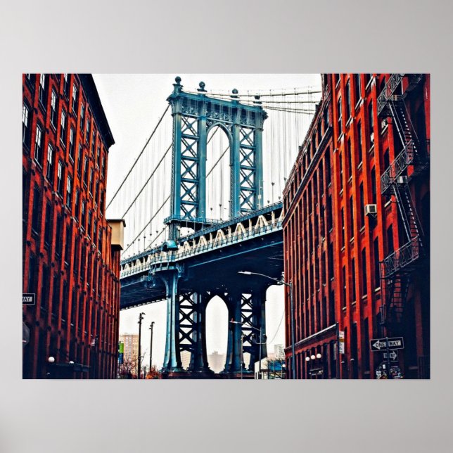 George Washington Bridge Poster (Framsidan)