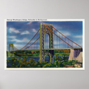 George Washington Bridge Poster