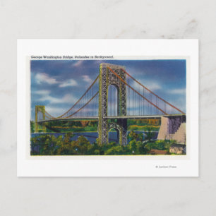 George Washington Bridge Vykort