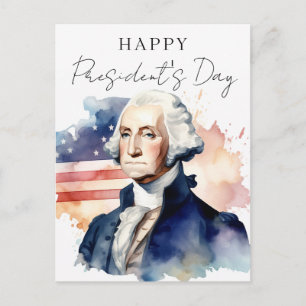 George Washington Business Helg Vykort