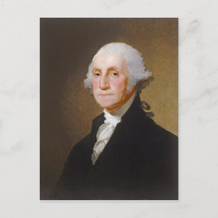 George Washington, c.1821 (olja på canvas) Vykort