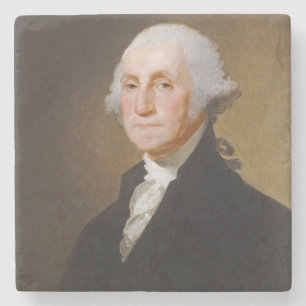George Washington c.1821 (olja på kanfas) Underlägg Sten