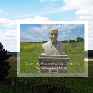 George Washington Carver, Carver Trail Vykort
