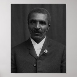 George Washington Carver Porträtt Poster
