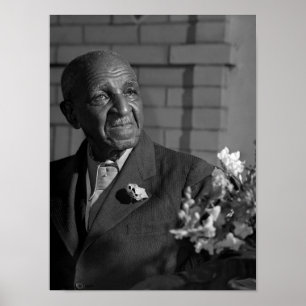 George Washington Carver Porträtt Poster