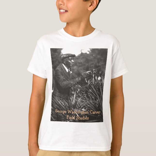George Washington Carver ungdomT-tröja Tee Shirt (Framsida)