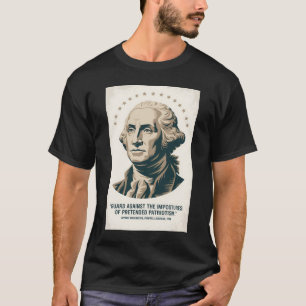 George Washington Citat Amerikansk President Konst T Shirt