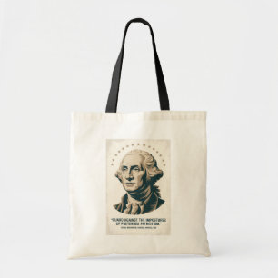 George Washington Citat Amerikansk President Konst Tygkasse