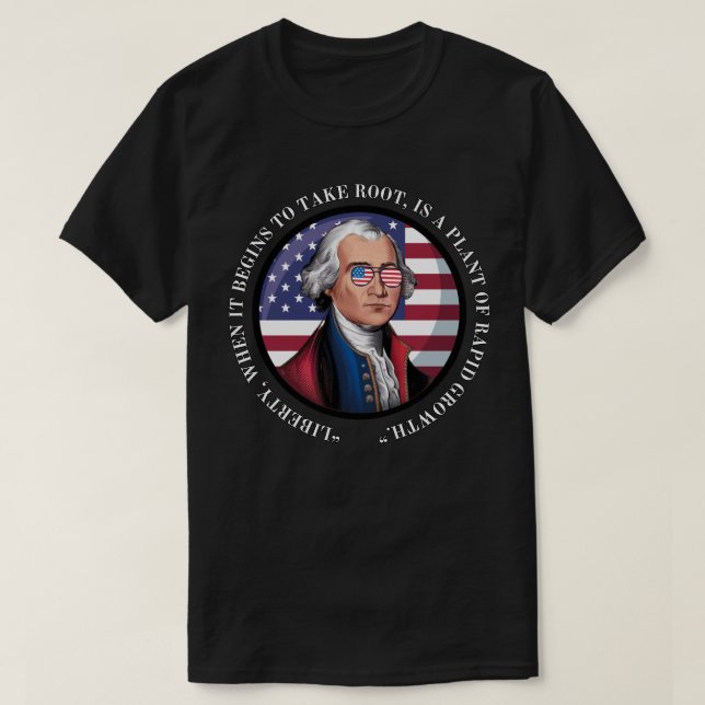 George Washington - Citat T Shirt (Design framsida)