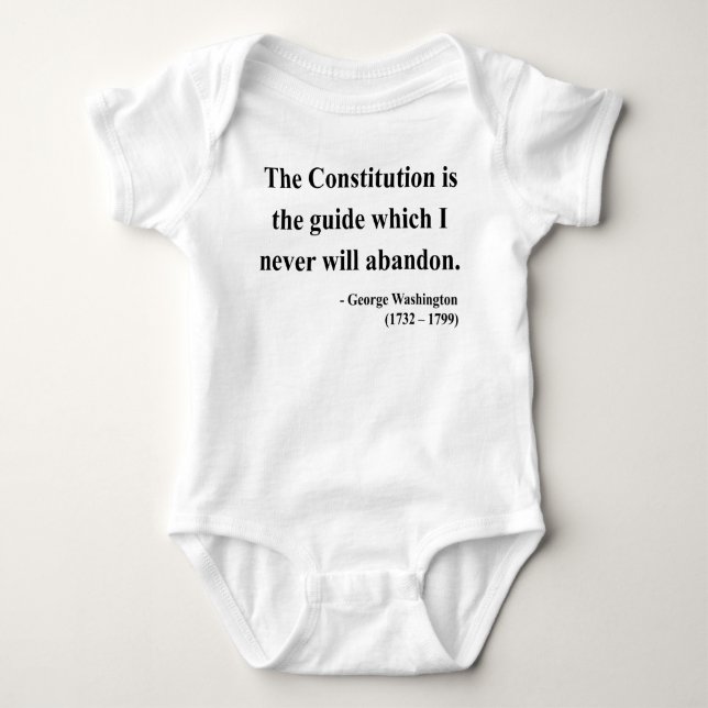 George Washington citationstecken 4a T-shirt (Framsida)