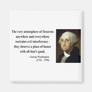 George Washington citationstecken 7b Magnet